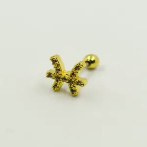 PIERCING DORADO PISIS