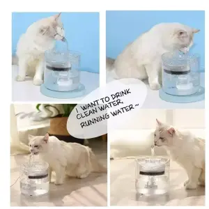 Fuente De Agua Para Mascotas Gatos