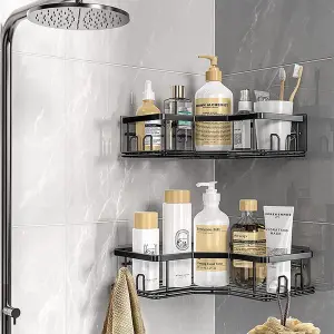 ORGANIZADOR PARA DUCHA CON ADHESIVOS