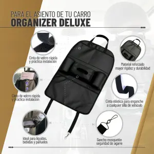 Organizador Car Cuero Vegano