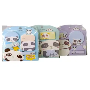 NOTAS O POPSTIT CON FIGURA PANDA