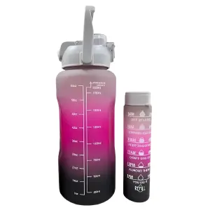Kit Termo Duo Motivacional Botellas Agua