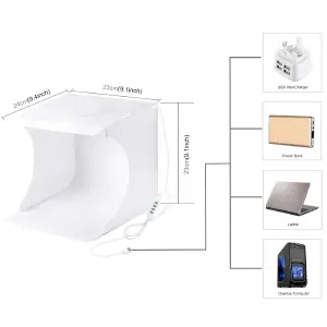 Caja De Luz Led Fotográfia Estudio 23CM