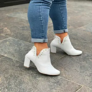 Botin de mujer Denver Blanco