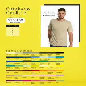 CAMISETA LISA CUELLO R