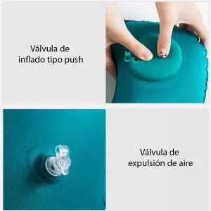 Kit De Almohada De Viaje Inflable + Anti