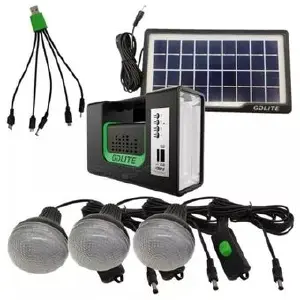 PANEL KIT SOLAR GDLITE • Sistema de ilum
