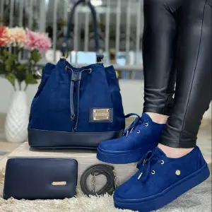 BOLSO+BILLETERA+CALZADO= TRIO LINCE