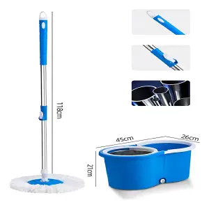 Trapeador mop Magicmop 360 con cubeta