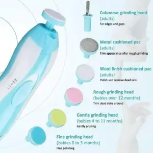 Lima De Uñas Para Bebes Pulidor Electric