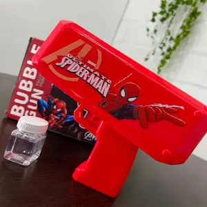 🔫Pistola De Burbujas Spiderman🫧
