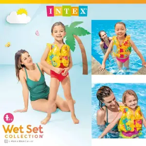 CHALECO INFLABLE AMARILLO INTEX 59661
