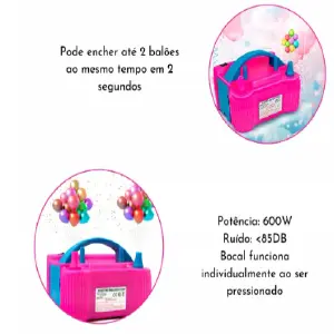 Inflador Eléctrico De Globos