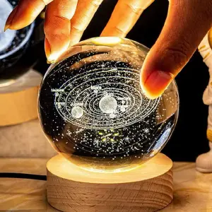 Bola de cristal Led 3D