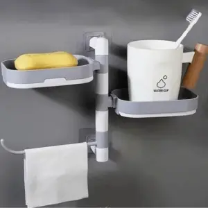 ORGANIZADOR PORTÁTIL GIRATORIO PARA BAÑO