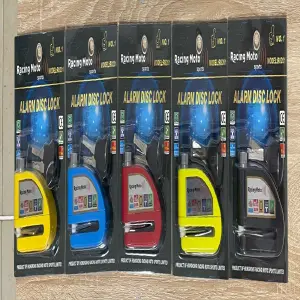 Candado Moto Alarma Freno De Disco O Bic