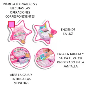 Caja Registradora De Juguete Para Niña
