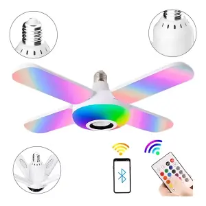 Lampara Bombillo Parlante Bluetooth