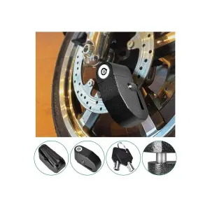 Candado con alarma para freno de disco