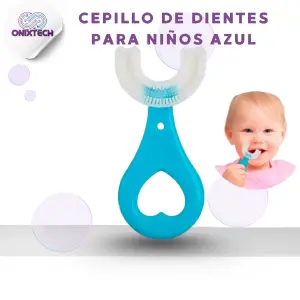 CEPILLO DE DIENTES PARA NIÑOS AZUL