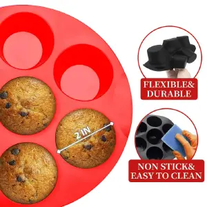 Molde freidora cup cake 21 cms