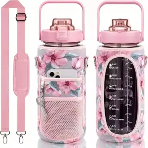 Termo Botella de Agua 2L+Funda+Cargadera