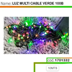 LUZ LINEAL MULTICOLOR  10MTS 1701332-86