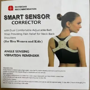 CORRECTOR DE ESPALDA CON SENSOR