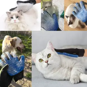 Guante Peinar Masajear Bañar Mascotas