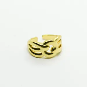 ANILLO DORADO CHUNKY MISTICO