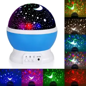 Lampara Proyectora De Estrellas