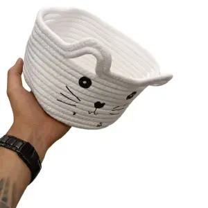 Cesta Almacenamiento Forma Gato 12cm183