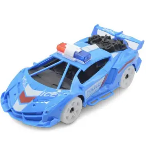 Carro Policia Deportivo Luces Movimiento