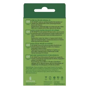 Aceite Sensuva On Hemp: Experimenta el Placer Intensificado - Aceite Multiorgasmos On Hemp Sensuva 5mL