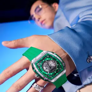 Reloj G-force At9812 Automatico Cuadrado