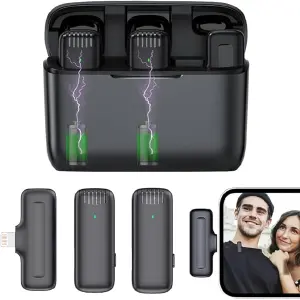 Microfono Solapa Recargable Inalambrico