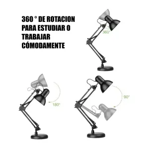 Lampara Mesa Escritorio Brazo Flexible