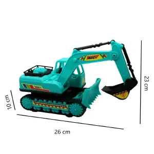 Carro Vehiculo Constr Retro Excavadora