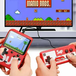 Mini Consola Sup: ¡400 Juegos en tus Manos! - Mini Consola Sup 400 Juegos Control