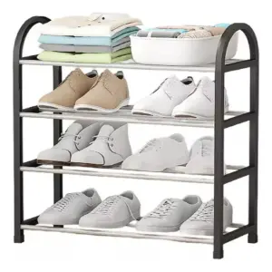 ZAPATERO ORGANIZADOR ZAPATOS 4 NIVELES: ¡Ordena tu espacio con estilo! - ZAPATERO ORGANIZADOR ZAPATOS 4 NIVELES