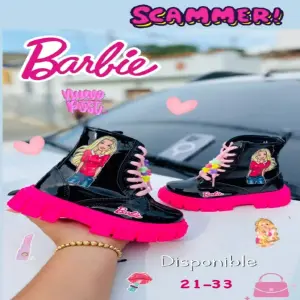 BOTA BARBIE CHAROL