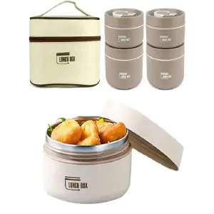 Lonchera Termica Lunch Box 4 en 1