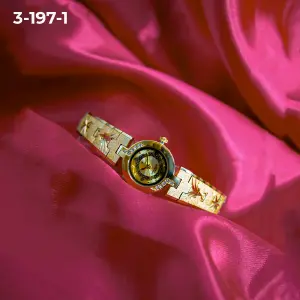 3-197 RELOJ FONDO DORADO LUGANOS GRAFILA