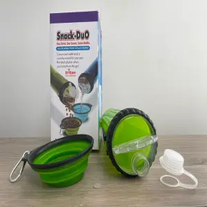 Botilito bebedero de agua comida mascota