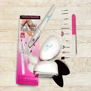 Kit Pulidor Quita Callos Uñas Decoración