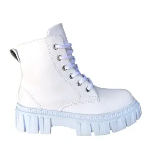 Bota niña blanca