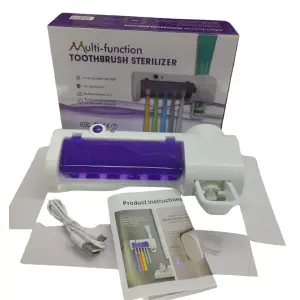Soporte Cepillos Esterilizador Uv