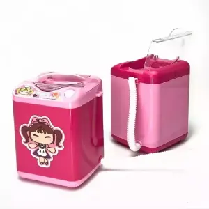 MINI LAVADORA DE ESPONJAS ROSADA