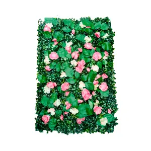 Follaje Artificial Flores Medianas x9und