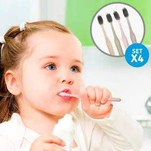 Cepillos De Dientes X4 Cerdas  1CEP